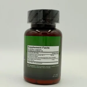 Ashwagandha Extra Strength 3000 mg 60 veggie capsules