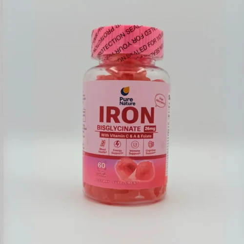 Iron Bisglycinate 26 mg 60 Gummies