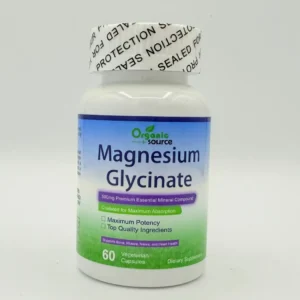 Magnesium Glycinate 500 mg 60 Vegetarian Capsules
