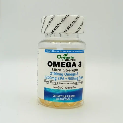 Omega 3 2100 mg 1200mg EPA + 900mg DHA 60 Capsules