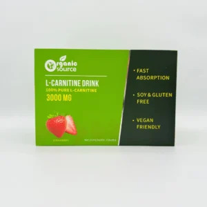 Organic Source L Carnitine 3000 mg 20 Vials