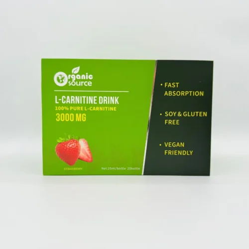 Organic Source L Carnitine 3000 mg 20 Vials