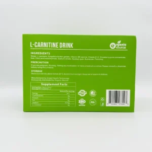 Organic Source L Carnitine 3000 mg 20 Vials