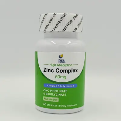 Pure Nature – Zinc Complex 50 mg 60 capsules