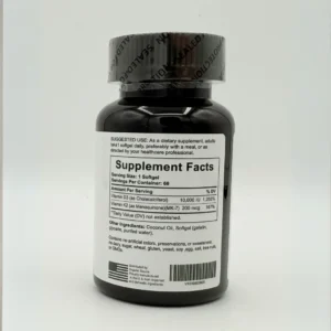 Vitamin D3 K2 10000 IU 60 Vegetable Soft Ge Vitamin D3 + K2 10000 IU 60 Vegetable Soft Ge