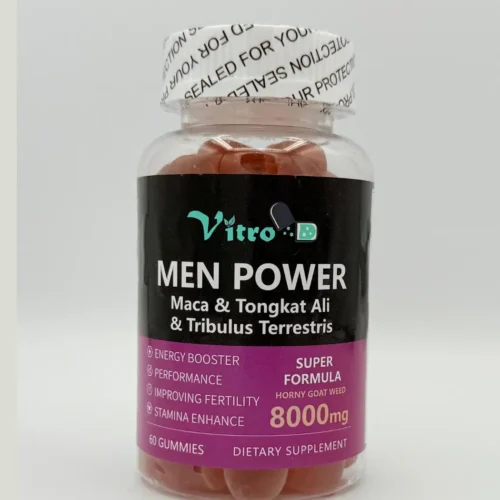 Vitrol Men Power Maca, Tongkat Ali Tribulus gummies 90 gummies